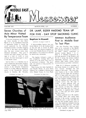 Middle East Messenger | March 1, 1965