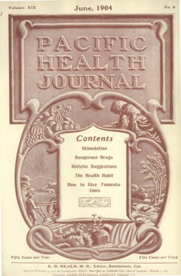 Pacific Health Journal | June 1, 1904