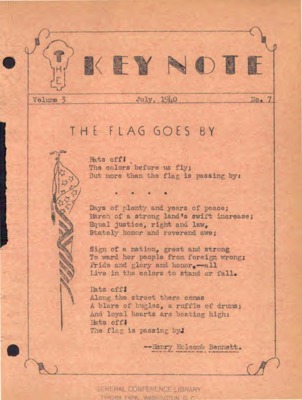 The Keynote | July 1, 1940