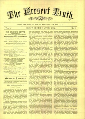 The Present Truth | June 1, 1884