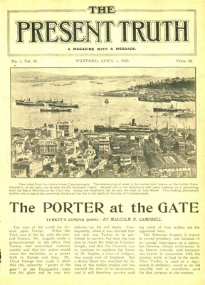 The Present Truth | April 1, 1920