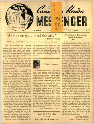 Canadian Union Messenger | April 1, 1959