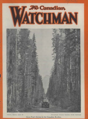 The Canadian Watchman | April 1, 1932
