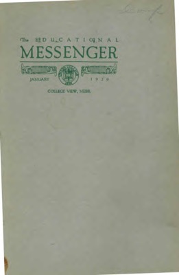 The Educational Messenger | January 1, 1920
