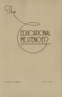 The Educational Messenger | July 1, 1924