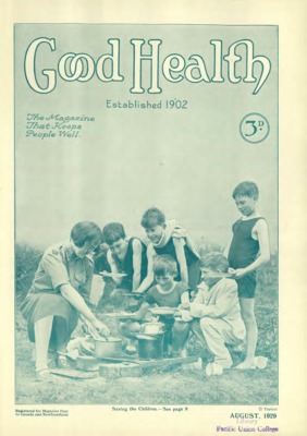 Good Health | August 1, 1929