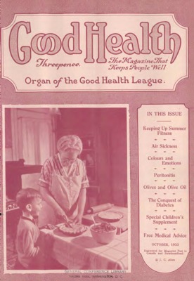 Good Health | October 1, 1933