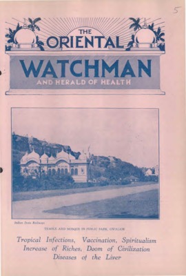 The Oriental Watchman and Herald of Health | May 1, 1928