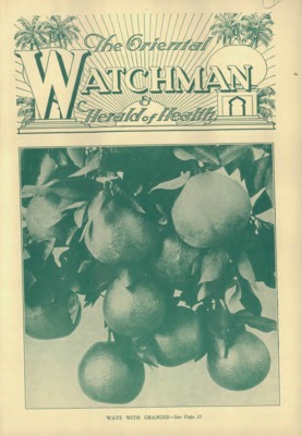The Oriental Watchman and Herald of Health | November 1, 1932