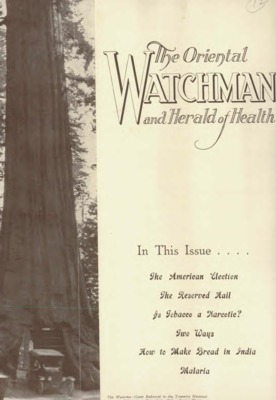 The Oriental Watchman and Herald of Health | December 1, 1932