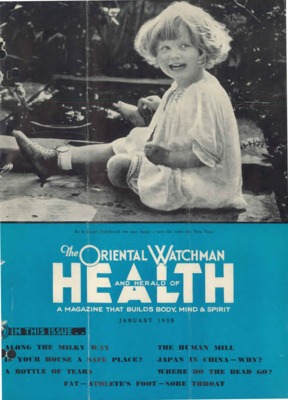 The Oriental Watchman and Herald of Health | January 1, 1938