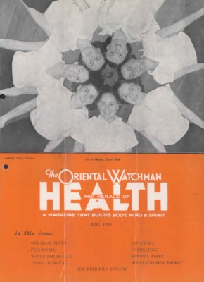 The Oriental Watchman and Herald of Health | June 1, 1939