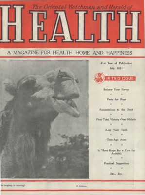 The Oriental Watchman and Herald of Health | July 1, 1951