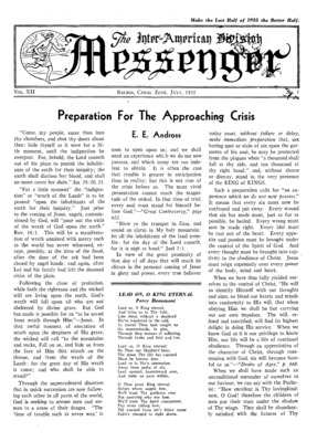 The Inter-American Division Messenger | July 1, 1935