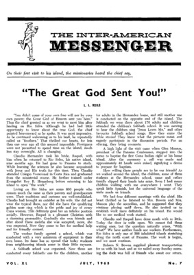 The Inter-American Messenger | July 1, 1963