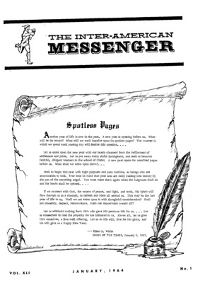 The Inter-American Messenger | January 1, 1964