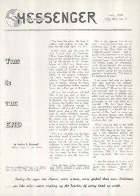 The Inter-American Messenger | July 1, 1968