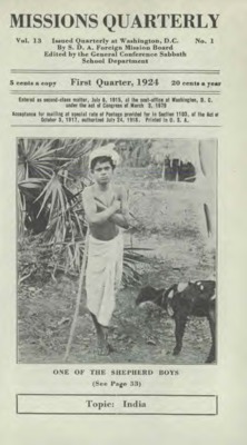 Missions Quarterly | January 1, 1924