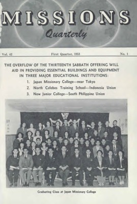 Missions Quarterly | January 1, 1953