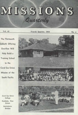 Missions Quarterly | October 1, 1953