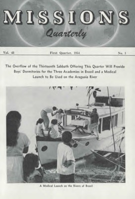Missions Quarterly | January 1, 1954