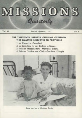 Missions Quarterly | October 1, 1957