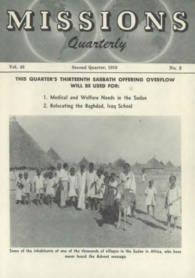 Missions Quarterly | April 1, 1959