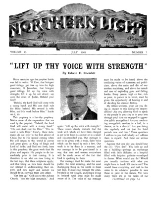 Northern Light (European) | July 1, 1963