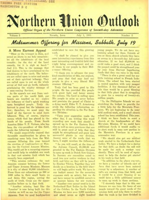 Northern Union Outlook | July 1, 1941