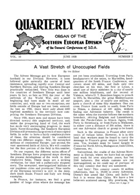 Quarterly Review | June 1, 1938