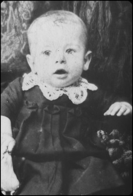 William Morey as an infant