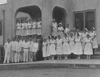 Unknown group of nurses at Madison Sanitarium