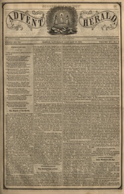 The Advent Herald | January 27, 1855