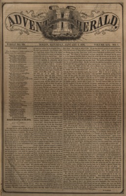 The Advent Herald | January 2, 1858