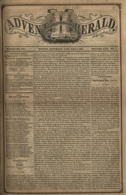 The Advent Herald | January 5, 1861