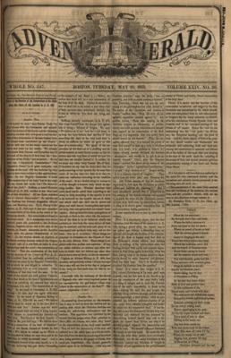 The Advent Herald | May 26, 1863