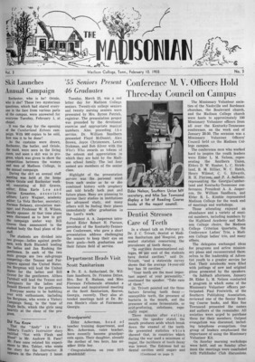 The Madisonian | February 10, 1955