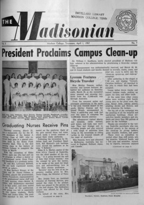 The Madisonian | April 1, 1957