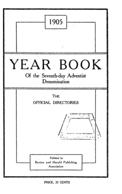 Seventh-day Adventist Yearbook | January 1, 1905