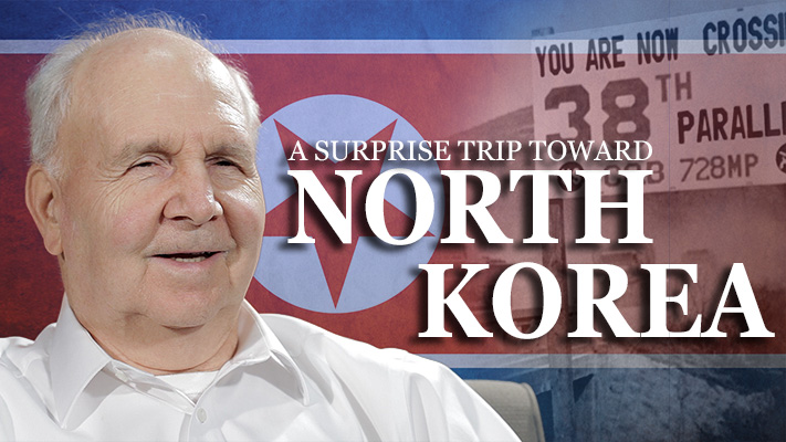 A Surprise Trip Toward North Korea