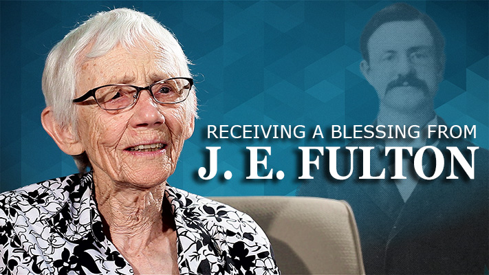 Elder J. E. Fulton’s Blessing on Leonard and Esther Hare
