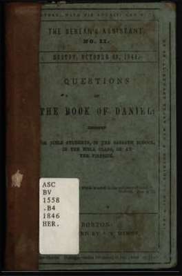 Questions on the Book of Daniel