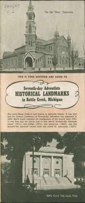Seventh-day Adventists historical landmarks in Battle Creek Michigan