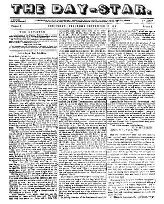 The Day-Star | September 13, 1845