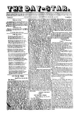 The Day-Star | March 4, 1847