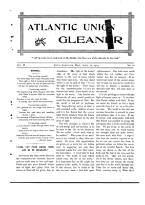 Atlantic Union Gleaner | April 22, 1903