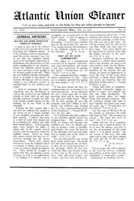 Atlantic Union Gleaner | May 20, 1931