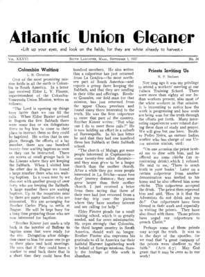 Atlantic Union Gleaner | September 1, 1937