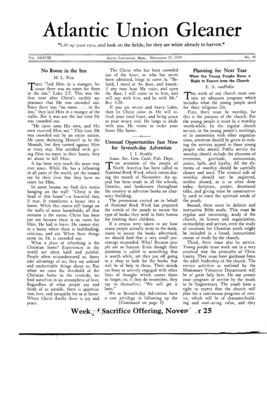 Atlantic Union Gleaner | November 15, 1939