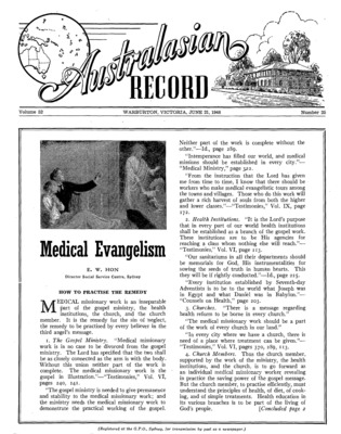 Australasian Record | June 21, 1948